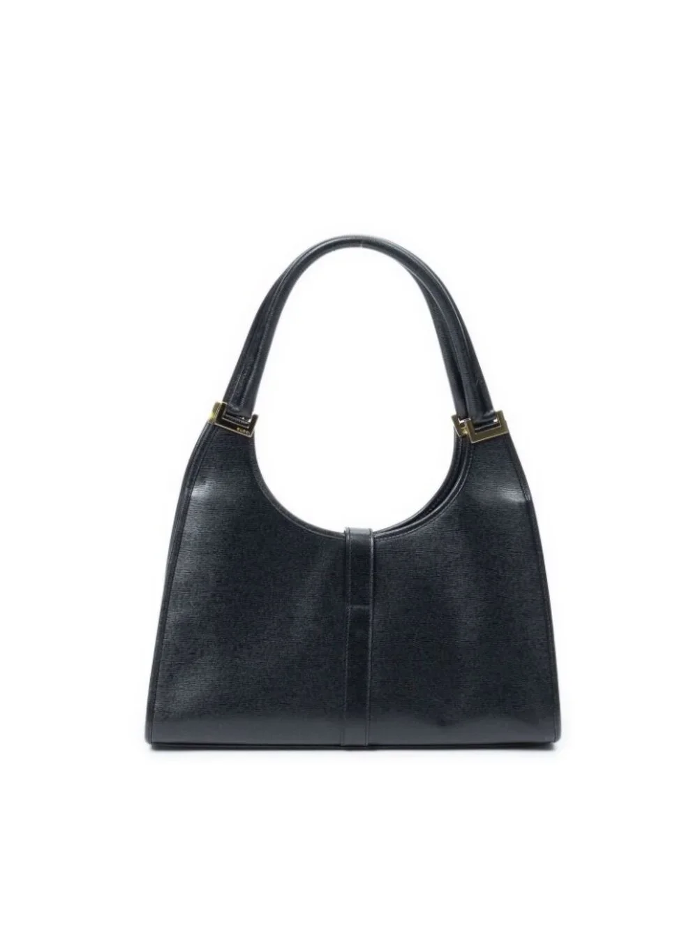 Gucci Jackie Hobo Black Studded Calfskin